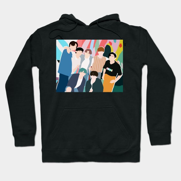 BTS Hoodie by camillekayart